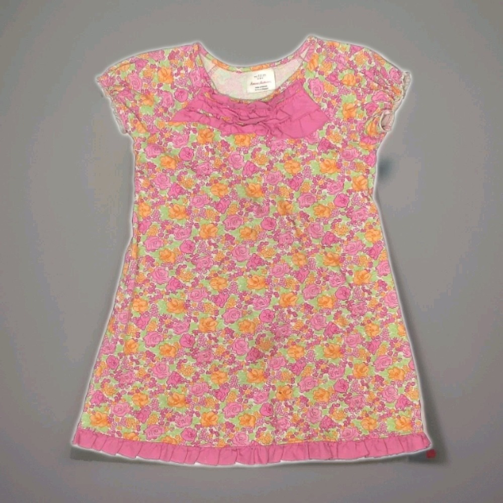 Hanna Andersson‎ Size 6X - 7Dress Floral Print Design Dress